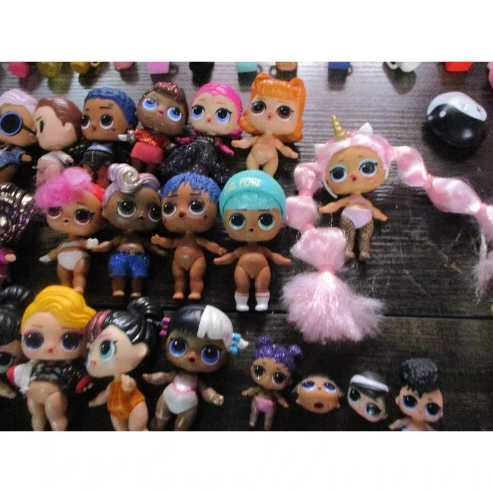 LOL Surprise Doll Lot Massive Collection Dolls Pets Accessories Bottles 175+ pcs